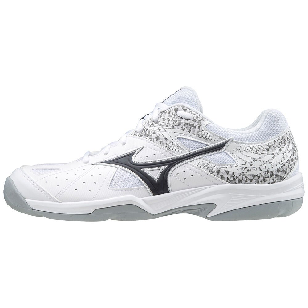 Mizuno Women's Break Shot 2 Cs Tennis Shoes White/Black/White (61GR1942-CDF)